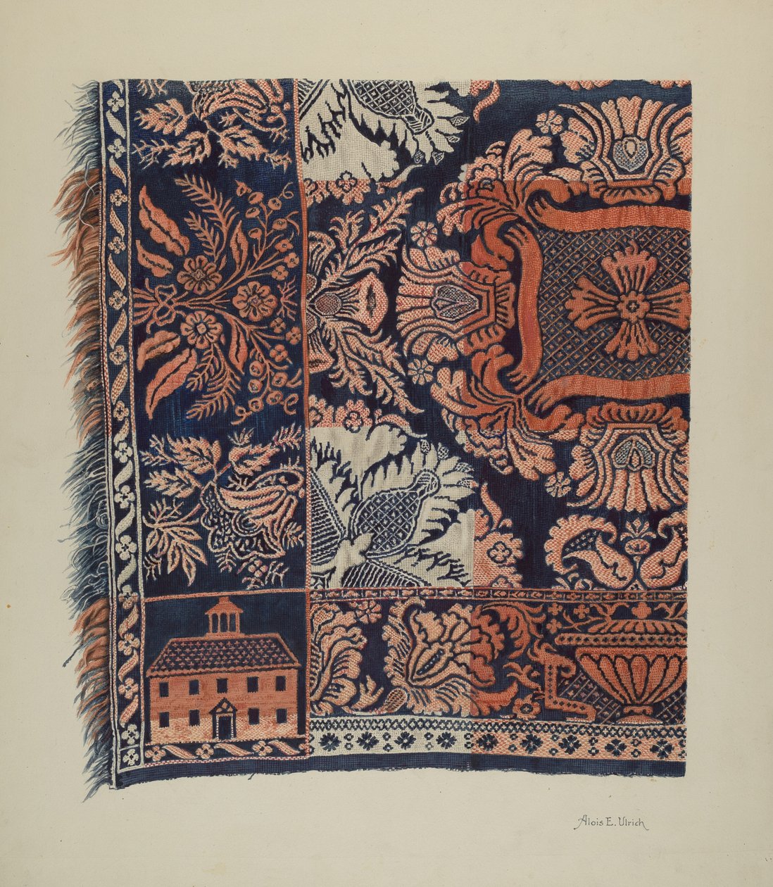 Couvre-lit - Alois E. Ulrich