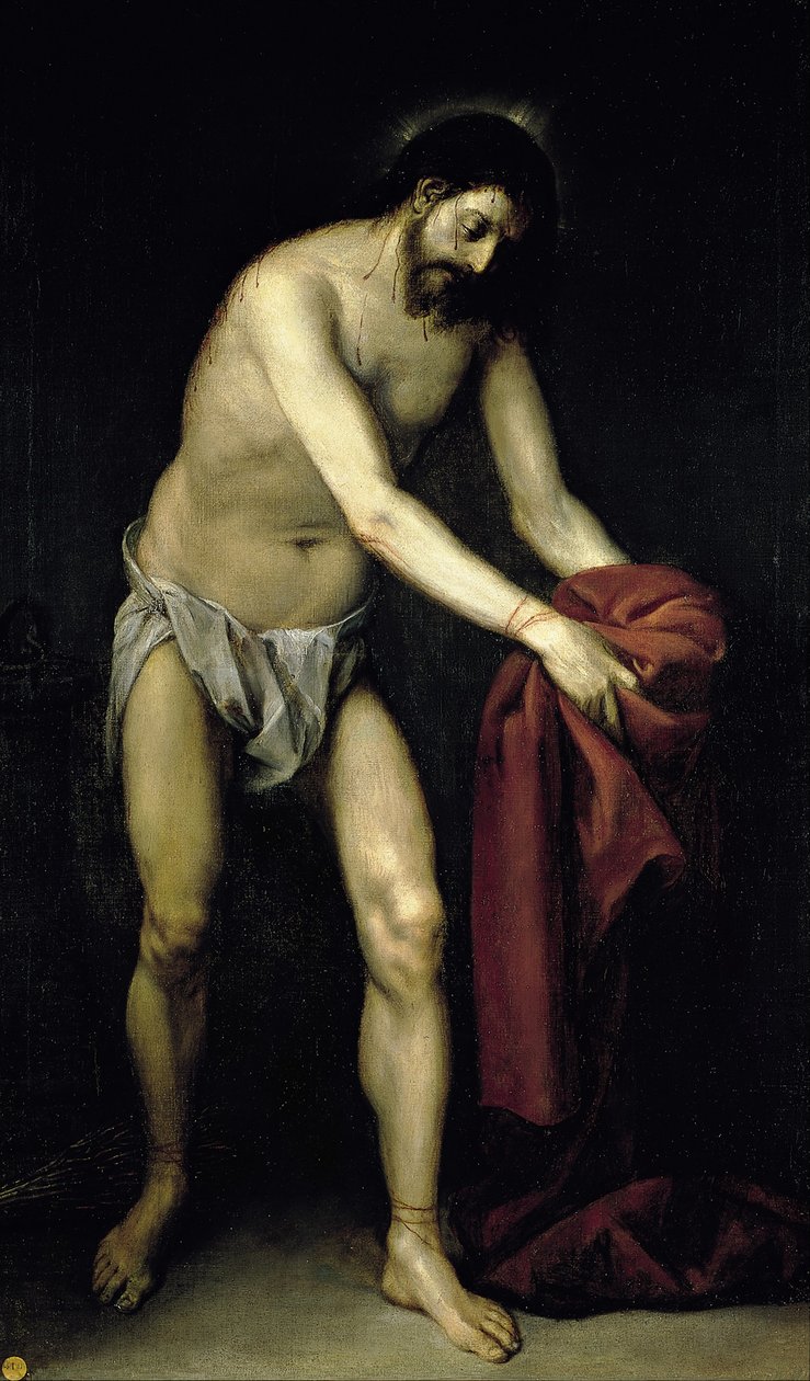 Le Christ recueillant les vêtements - Alonso Cano