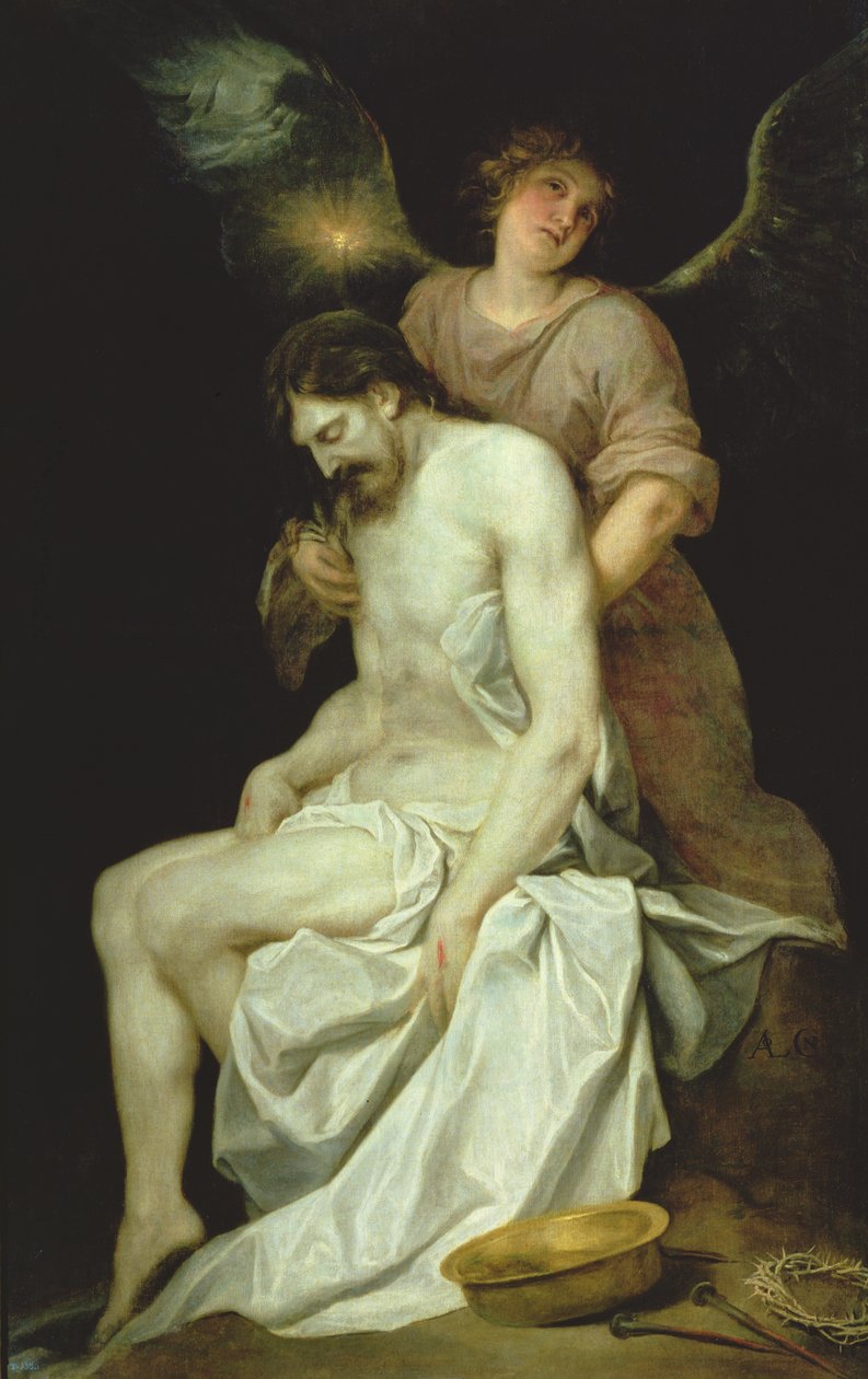 Le Christ mort soutenu par un ange - Alonso Cano