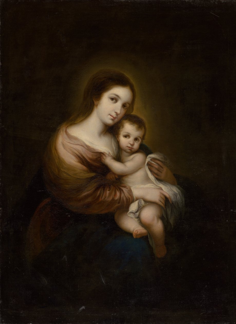 Madone et enfant - Alonso Miguel de Tovar