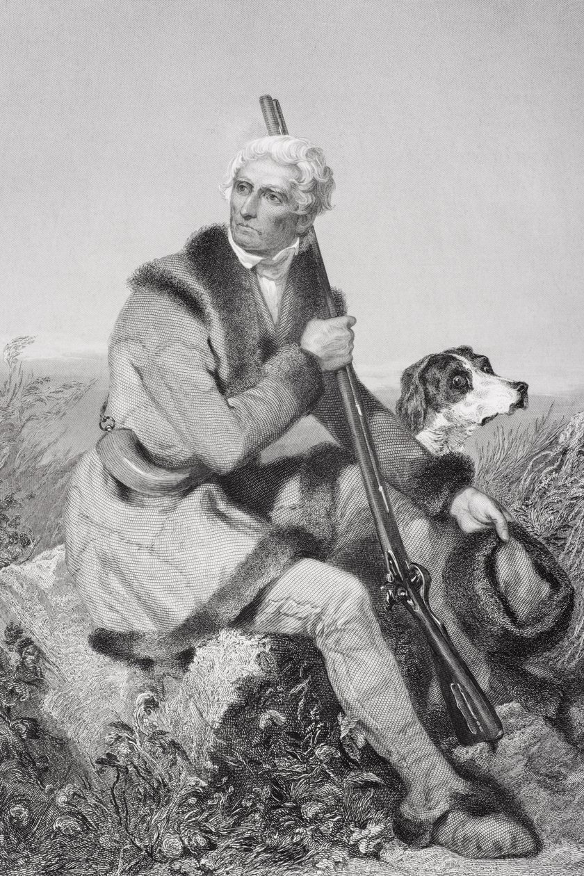Portrait de Daniel Boone (1734-1820) - Alonzo Chappel