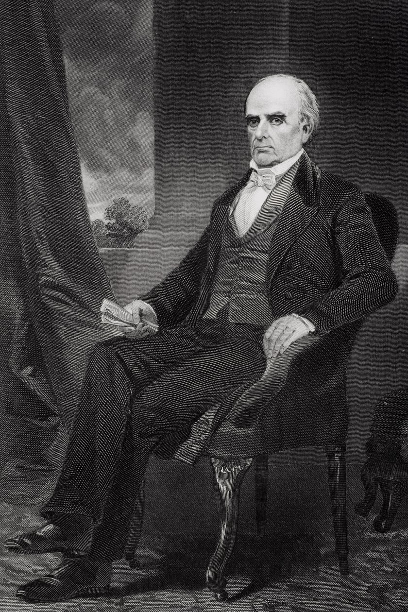 Portrait de Daniel Webster (1792-1852) - Alonzo Chappel
