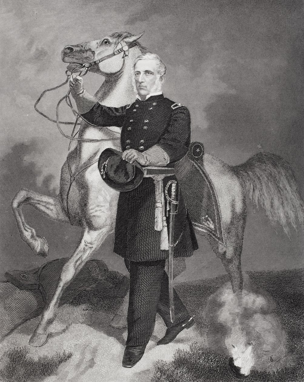 Portrait du général James Samuel Wadsworth (1807-64) - Alonzo Chappel