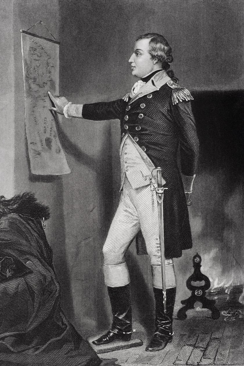 Portrait de Richard Montgomery - Alonzo Chappel