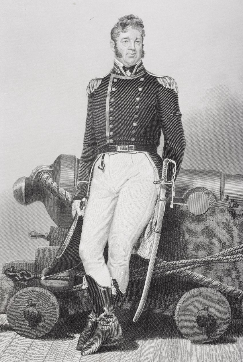 Portrait de William Bainbridge (1774-1833) - Alonzo Chappel