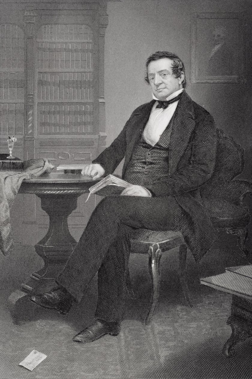 Washington Irving (1783-1859) - Alonzo Chappel