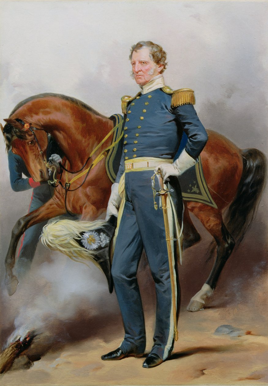 Winfield Scott (1786-1866), vers 1850 - Alonzo Chappel