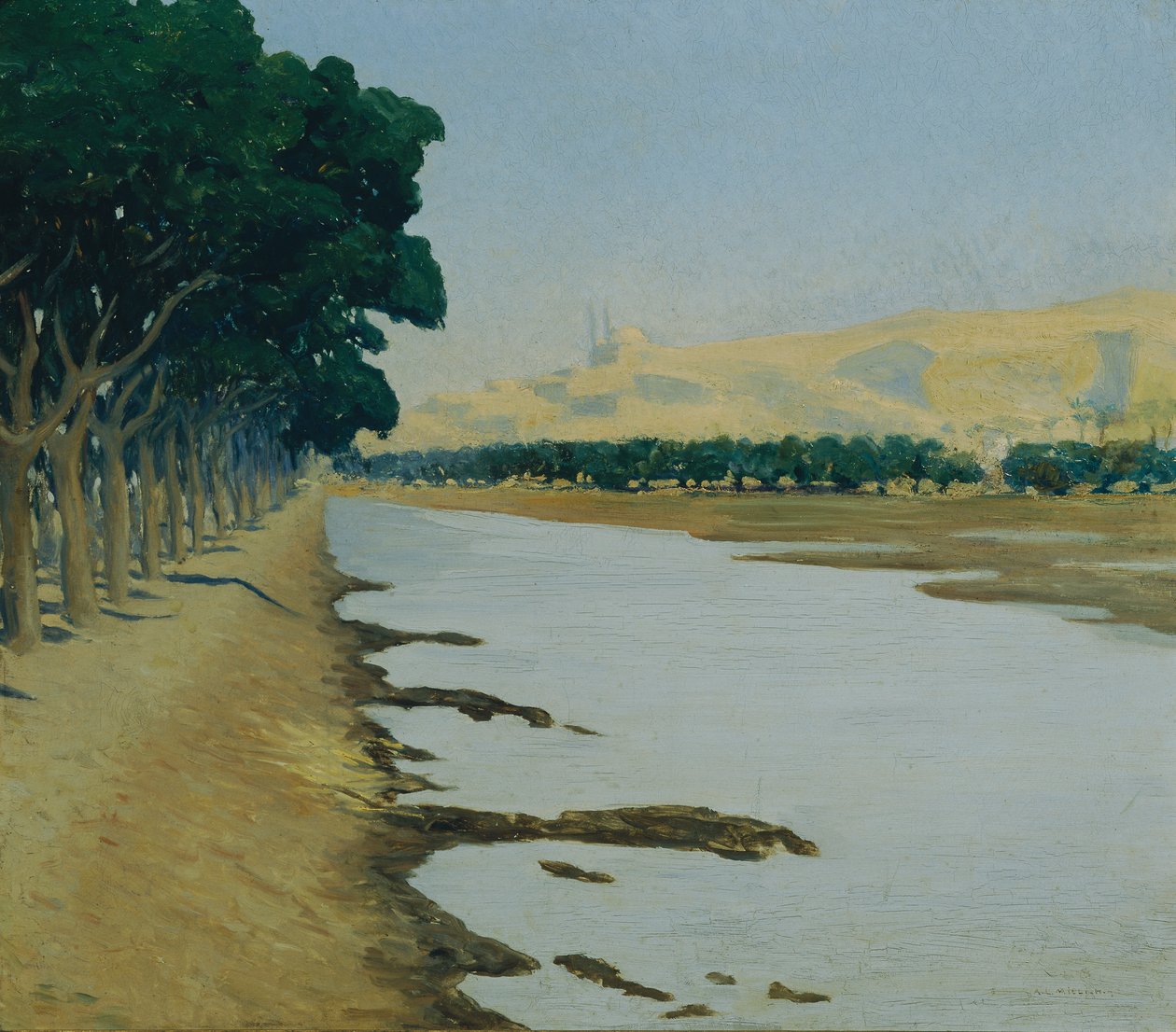 Vue de la citadelle du Caire - Alphons Leopold Mielich