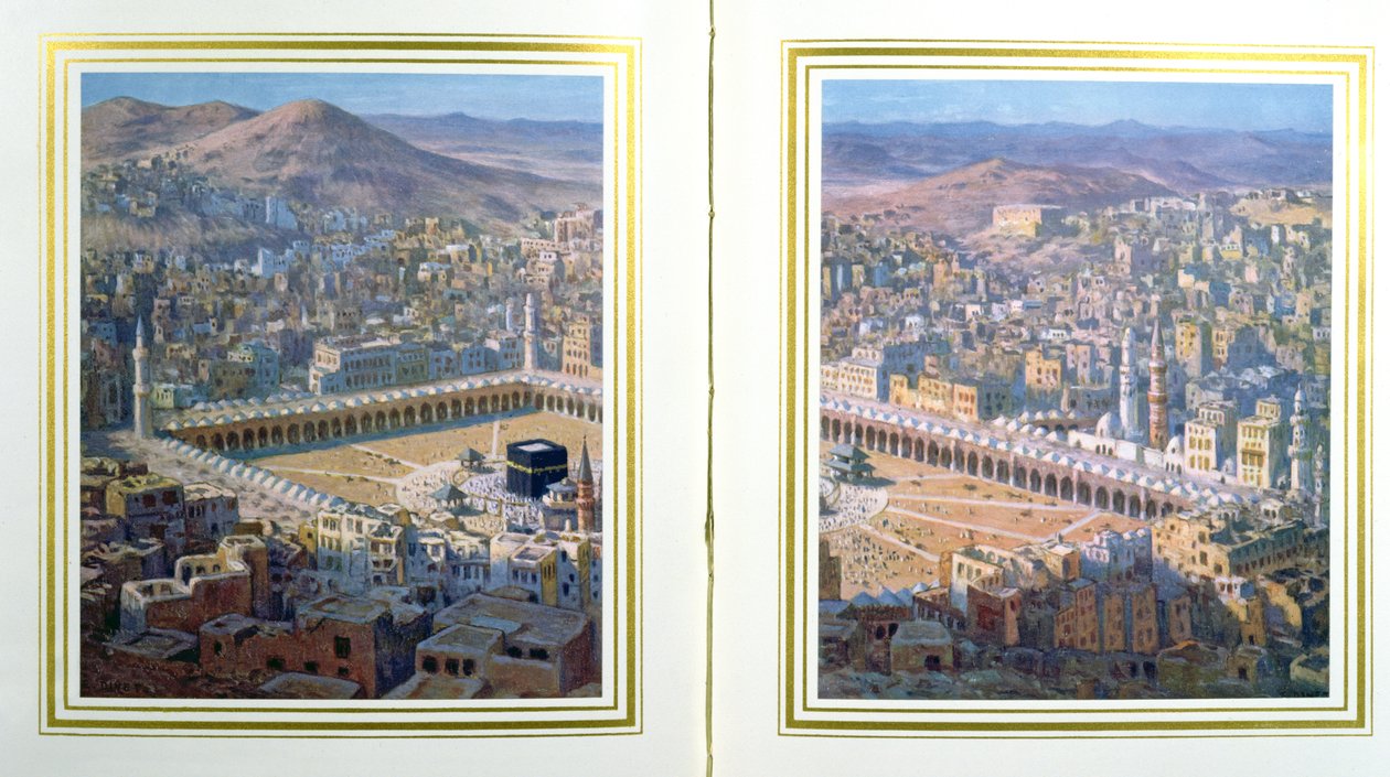 Vue de La Mecque, 1918 - Alphonse Etienne Dinet