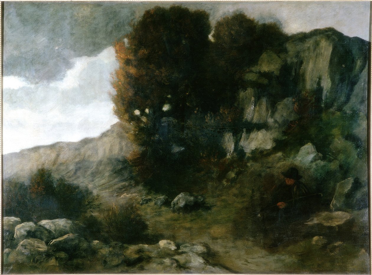 Paysage - Alphonse Legros