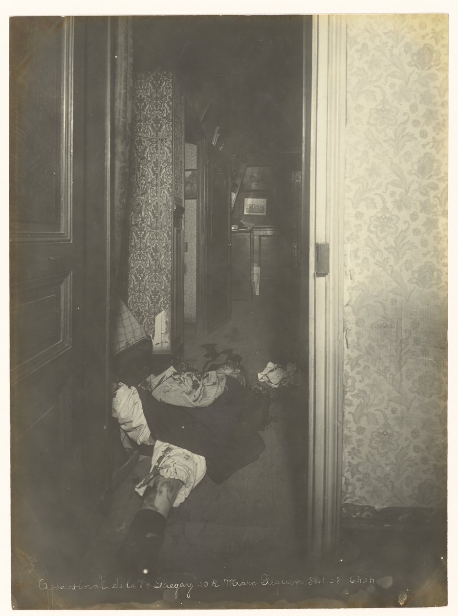 Découverte du Cadavre - Alphonse Bertillon