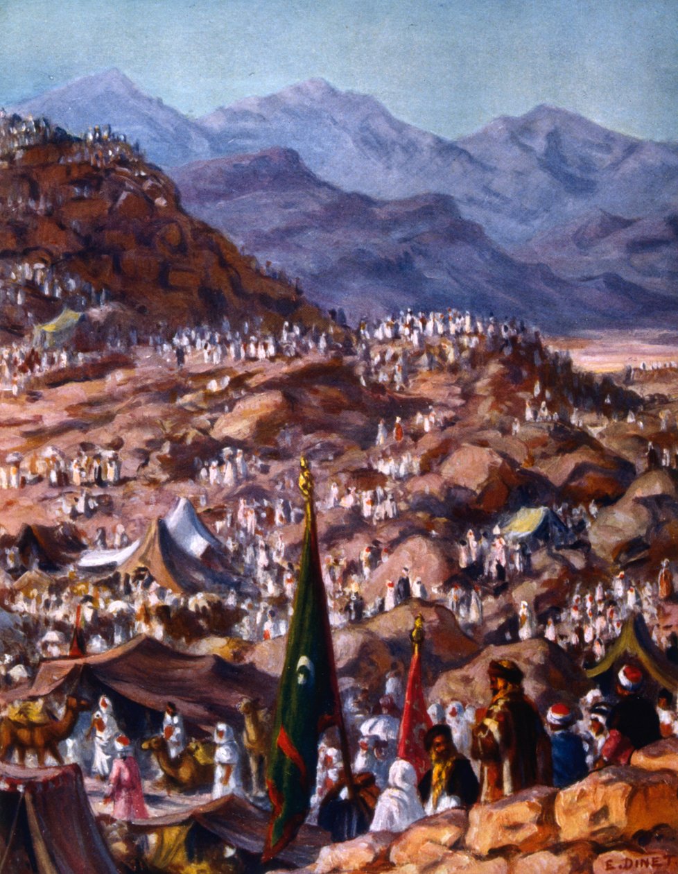 Pèlerins, 1918 - Alphonse Etienne Dinet