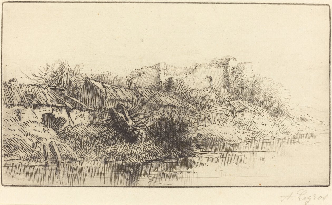 Village Abandonné - Alphonse Legros