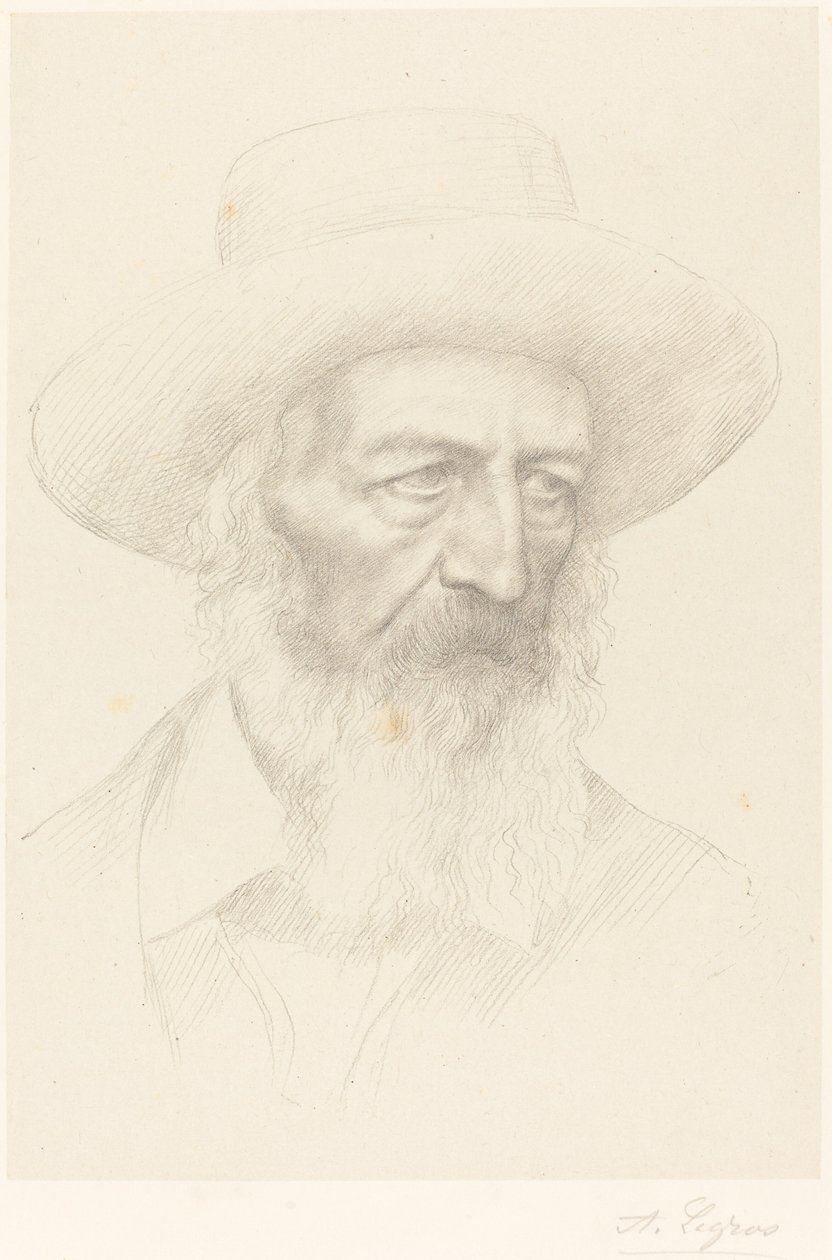 Alfred, Lord Tennyson - Alphonse Legros