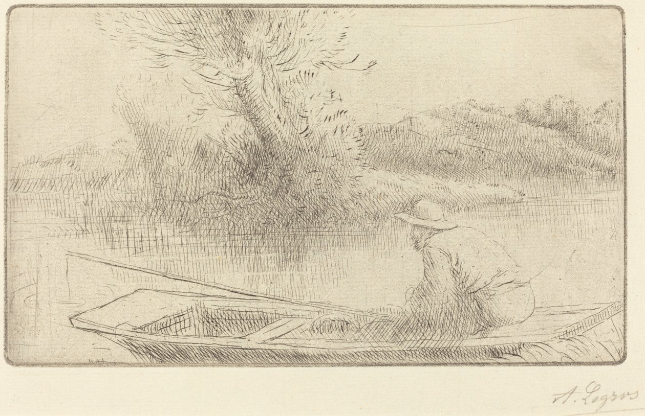 Sur la Tamise - Alphonse Legros