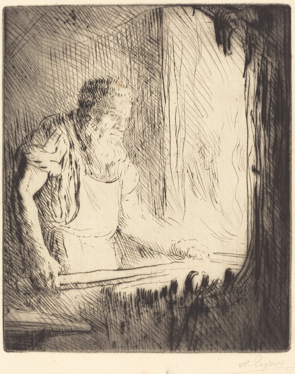 Le Forgeron - Alphonse Legros