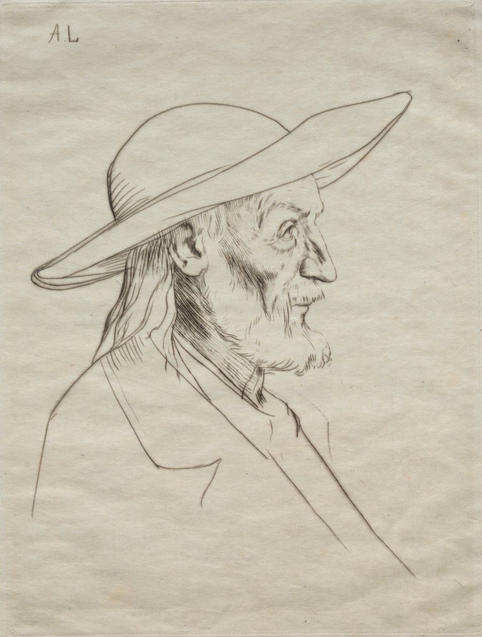 Paysanne bretonne - Alphonse Legros