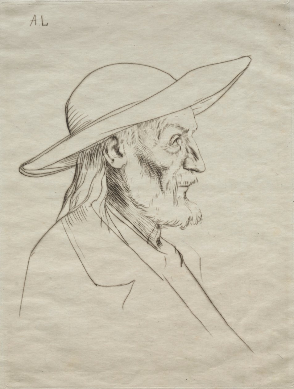 Paysanne bretonne - Alphonse Legros