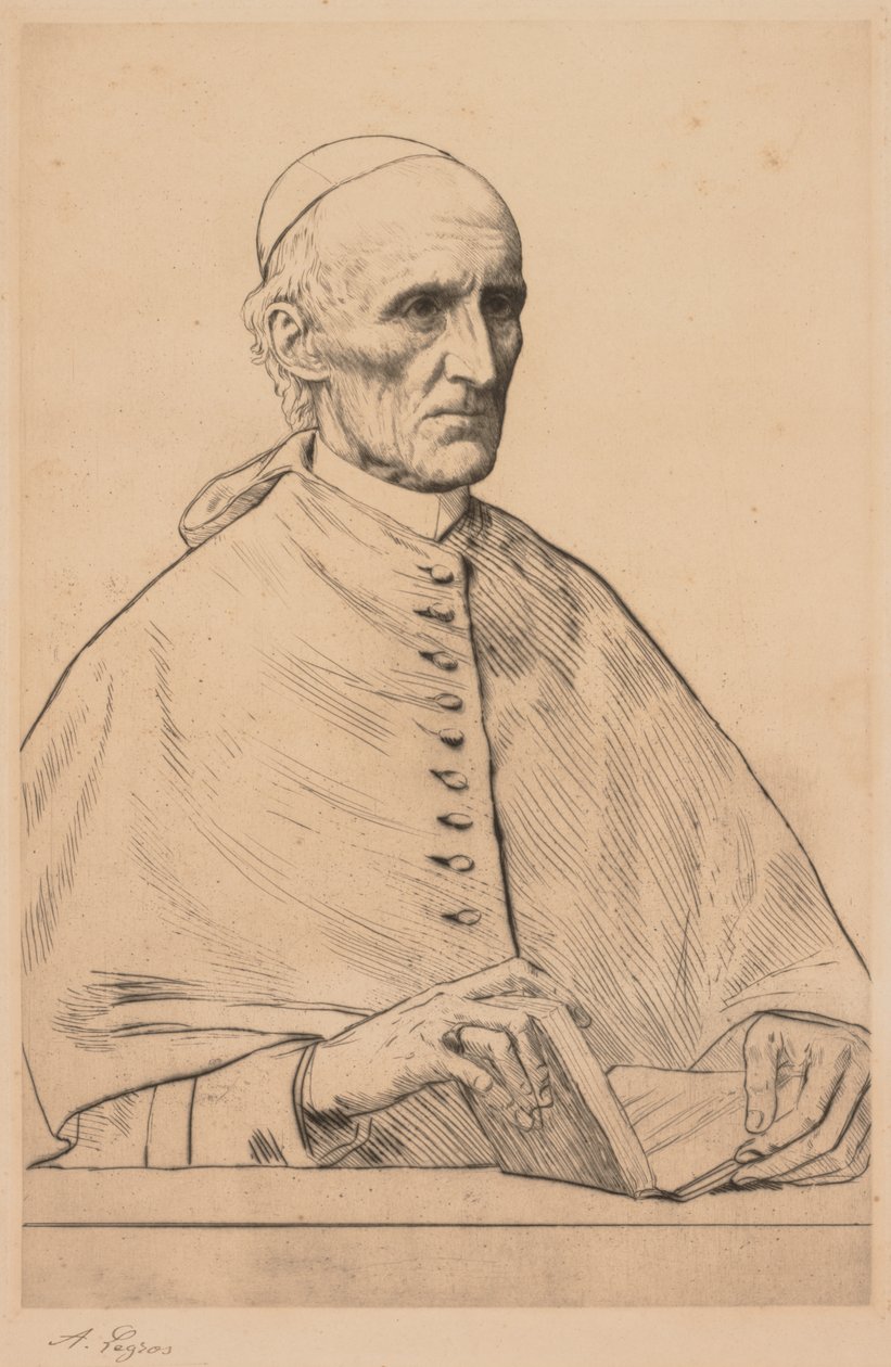Cardinal Manning - Alphonse Legros