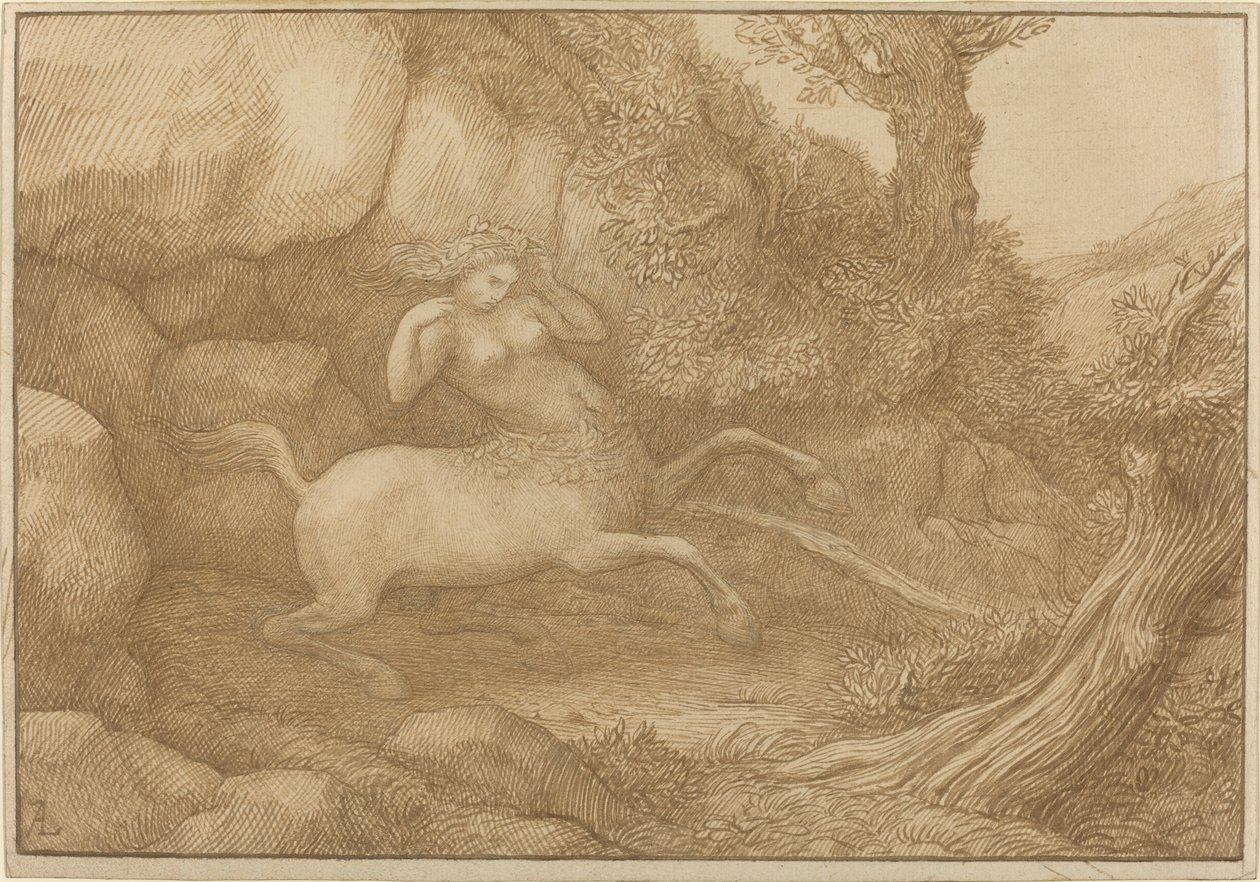 Femme Centaure - Alphonse Legros