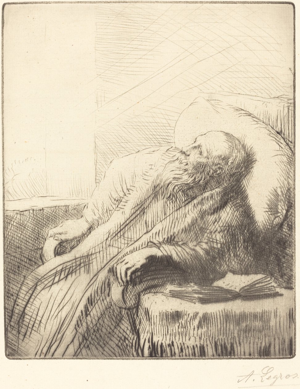 Le convalescent - Alphonse Legros