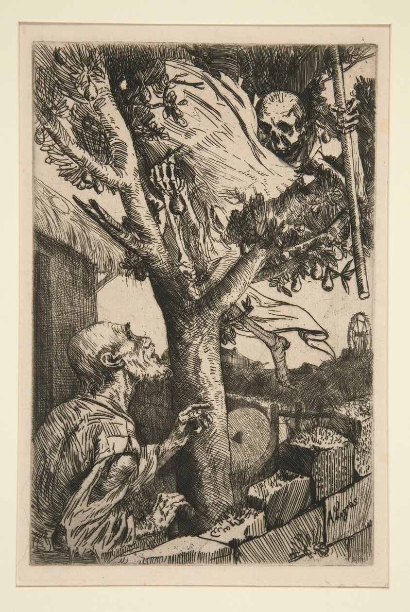 La Mort dans un poirier - Alphonse Legros