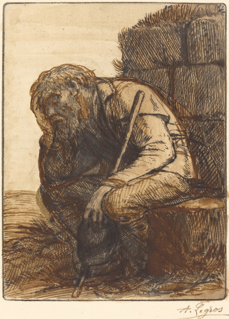 Le désespéré - Alphonse Legros