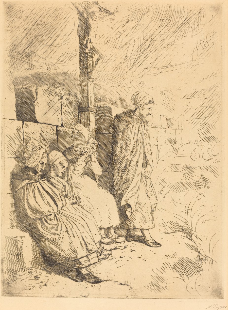 Femmes de pêcheurs - Alphonse Legros