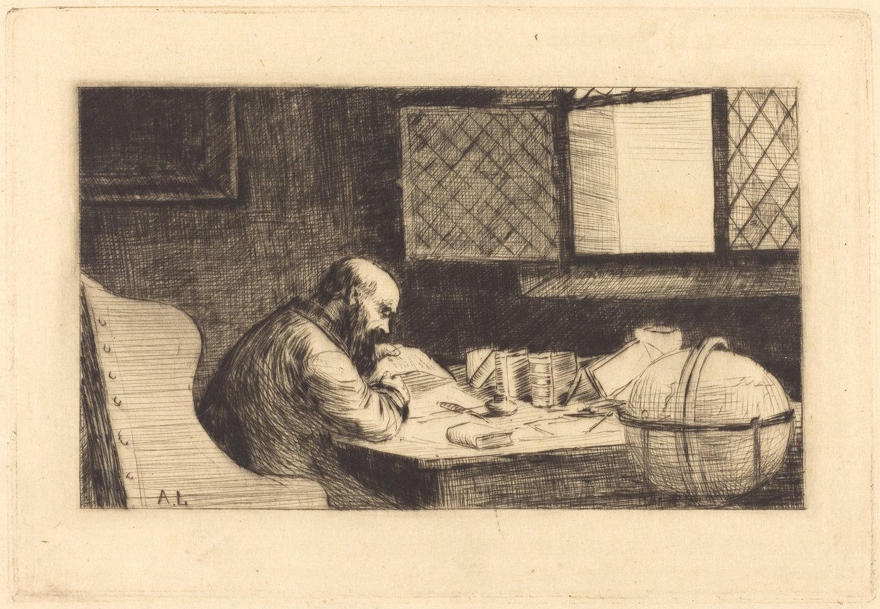 Le géographe - Alphonse Legros