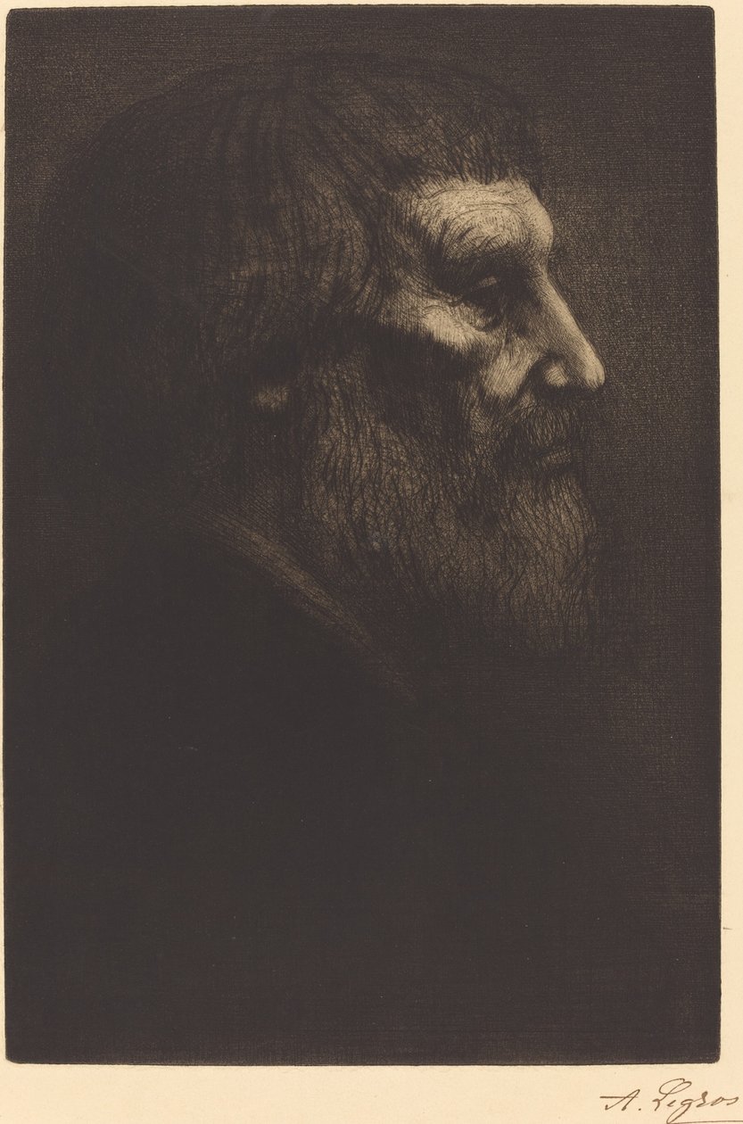 Tête de mendiant - Alphonse Legros
