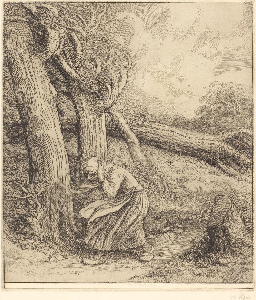 Ouragan - Alphonse Legros