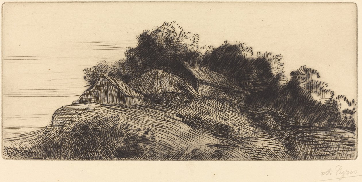 Paysage - Alphonse Legros