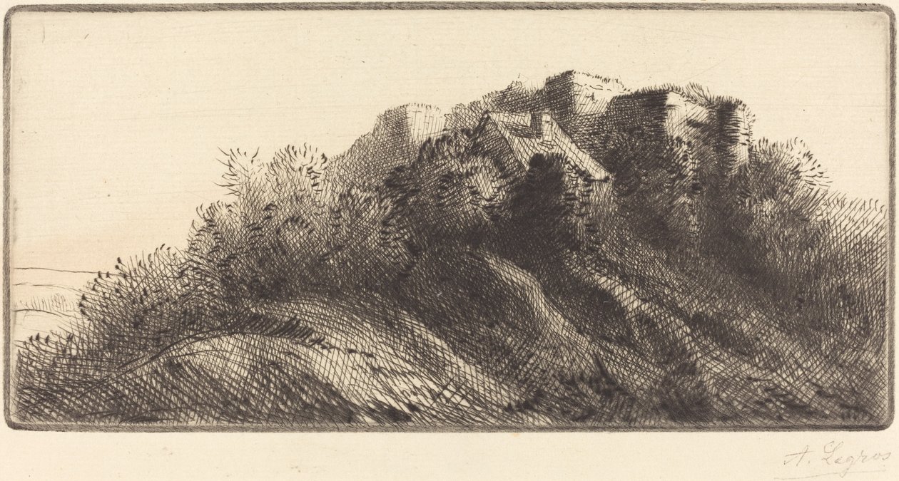 Paysage - Alphonse Legros