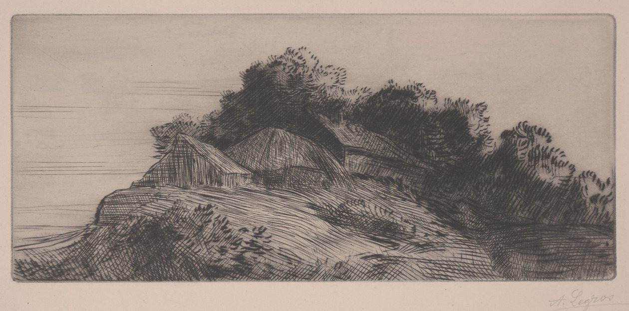 Paysage - Alphonse Legros