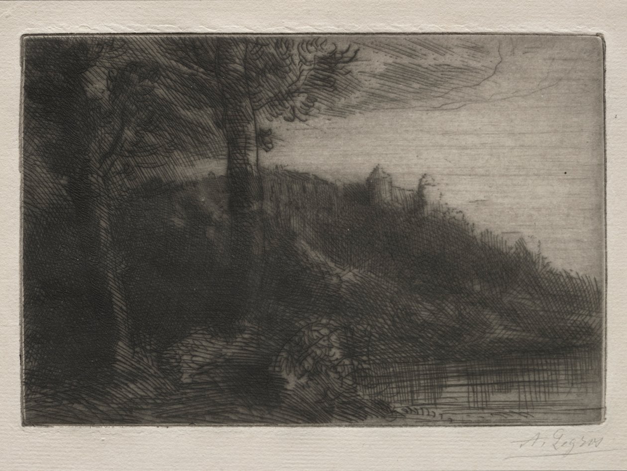 Le Petit Pont - Alphonse Legros