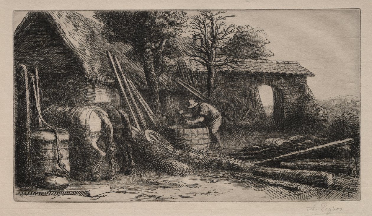 Le Tonnelier - Alphonse Legros