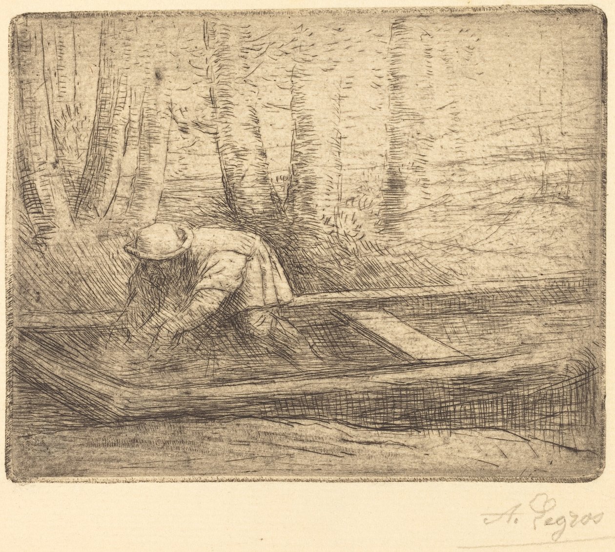 Homme à Punt - Alphonse Legros