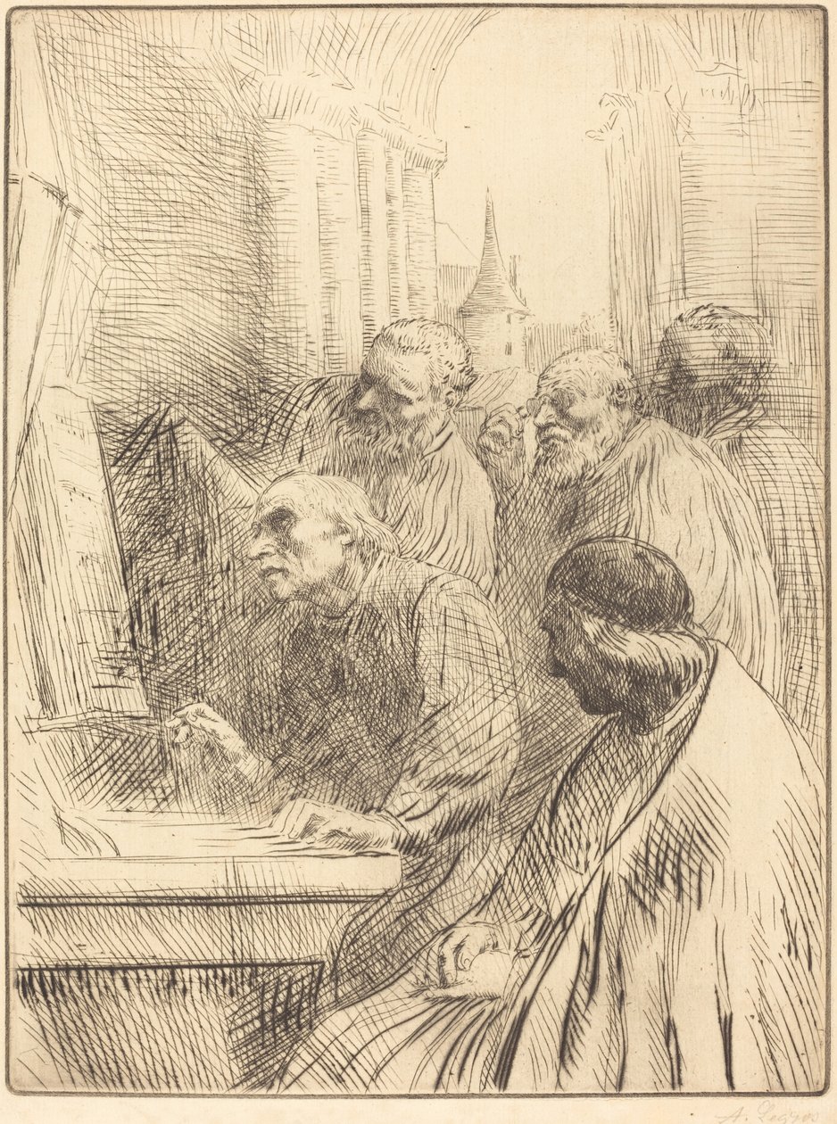 Les moines à l