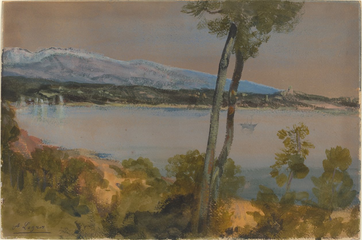 Montagnes vues au-delà d
