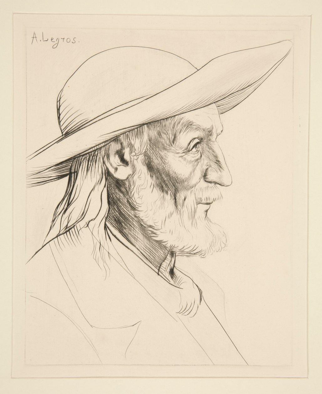 Paysan breton - Alphonse Legros