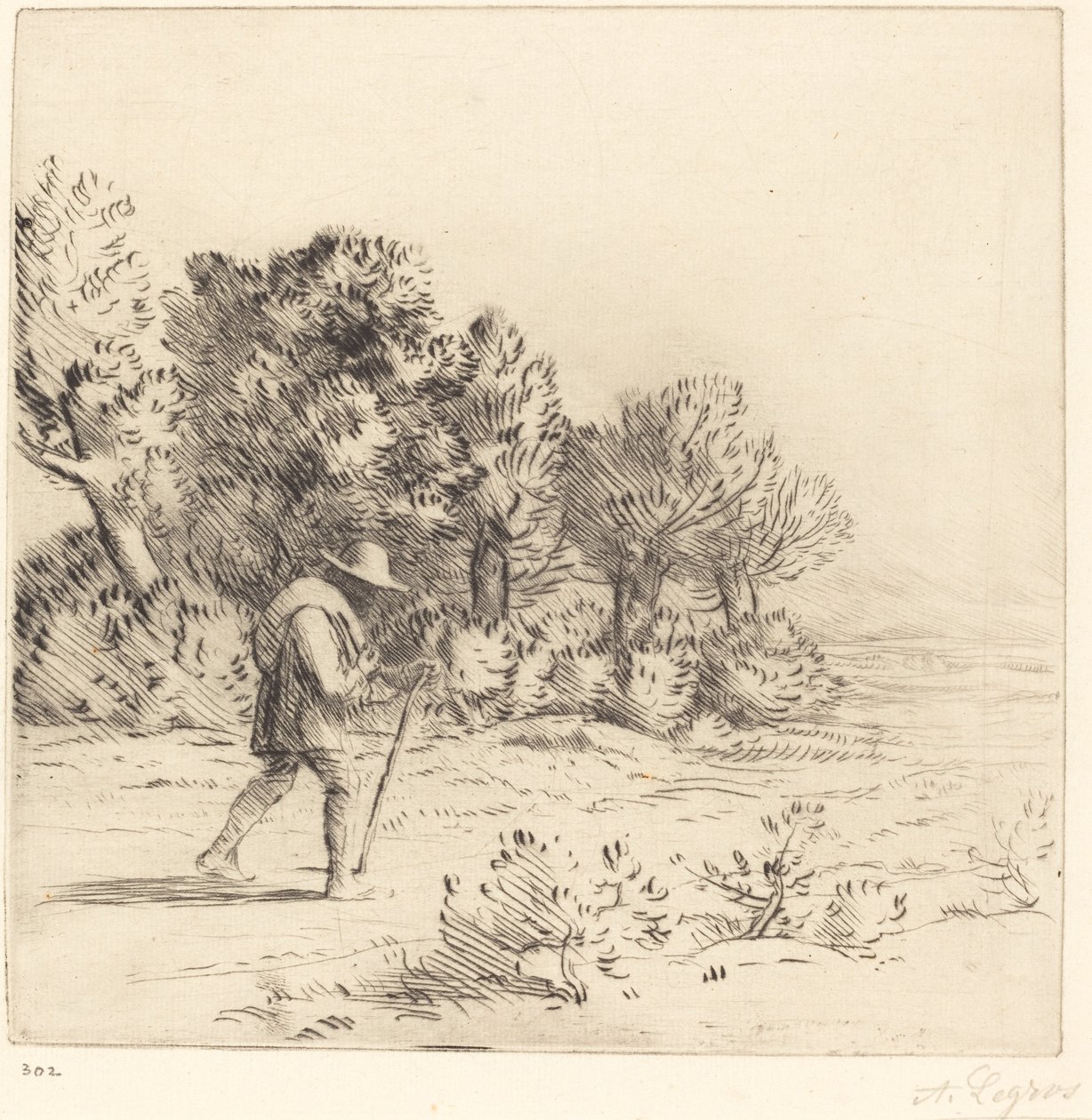 Le colporteur - Alphonse Legros