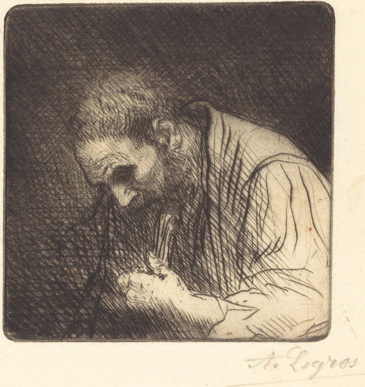 Pauvre homme - Alphonse Legros