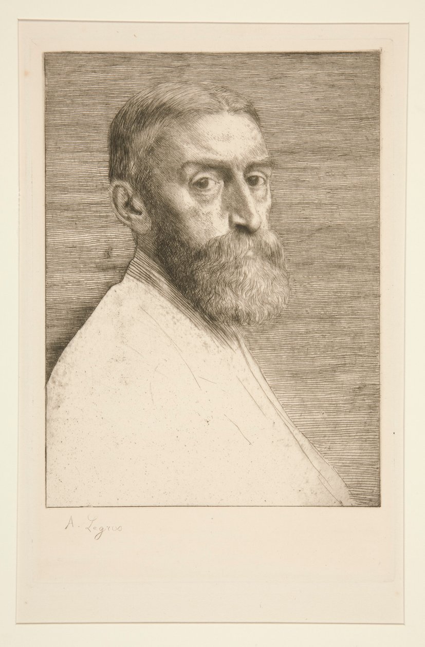 Portrait de E.J. Poynter, Esq. - Alphonse Legros
