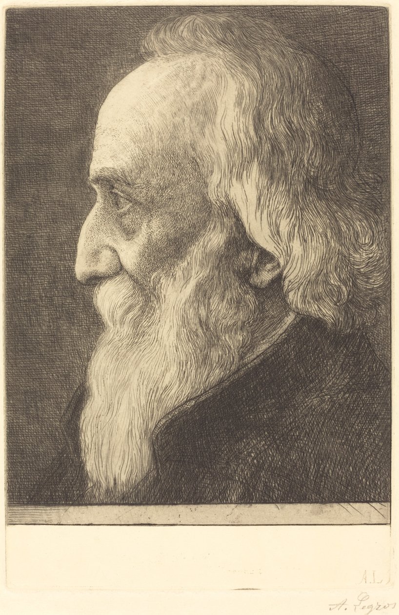 Autoportrait, 13e planche, 1906 - Alphonse Legros