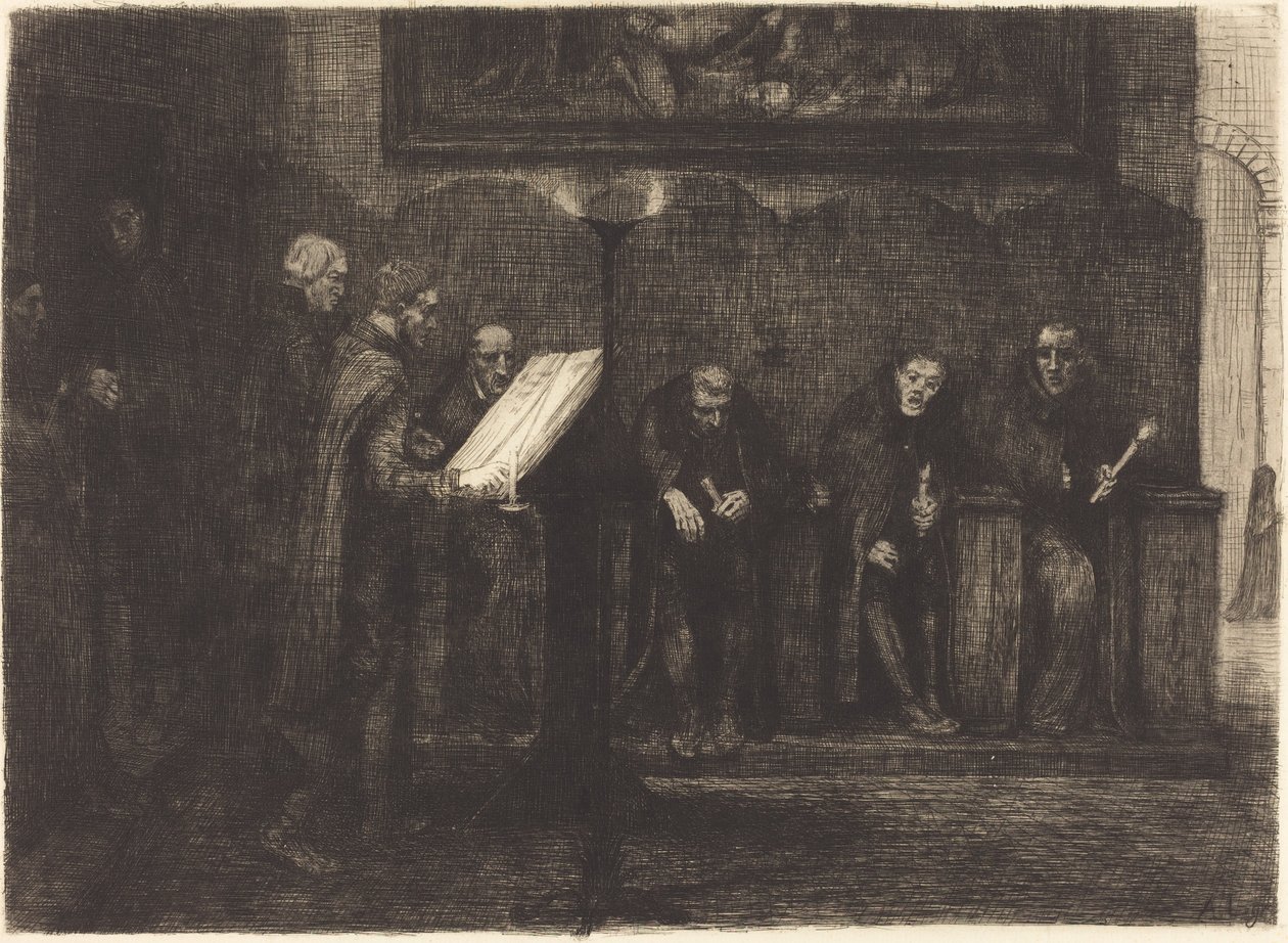 Les chantres espagnols - Alphonse Legros