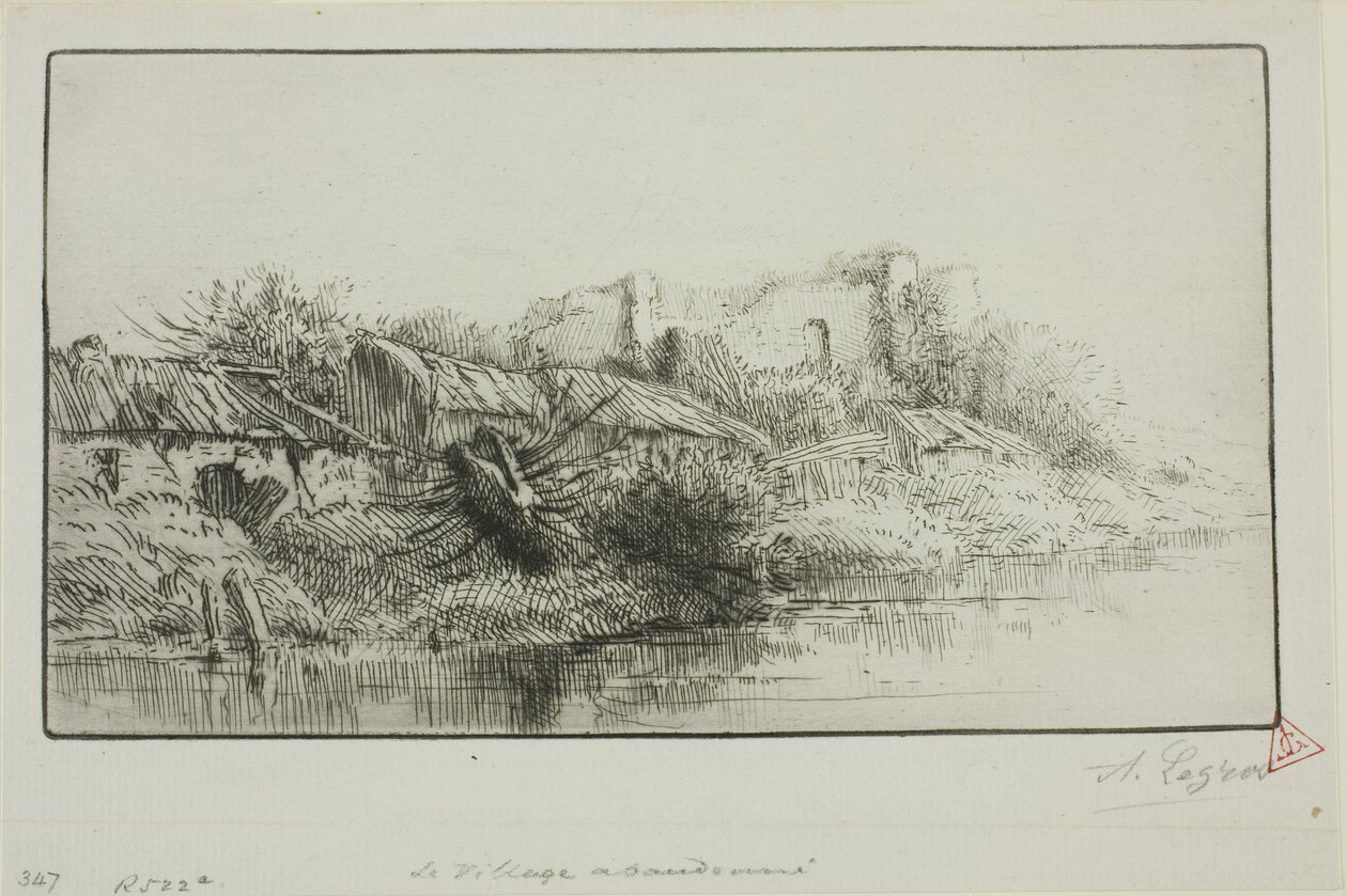 Le Village Abandonné - Alphonse Legros