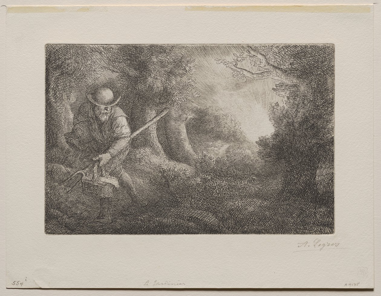 Le Jardinier - Alphonse Legros