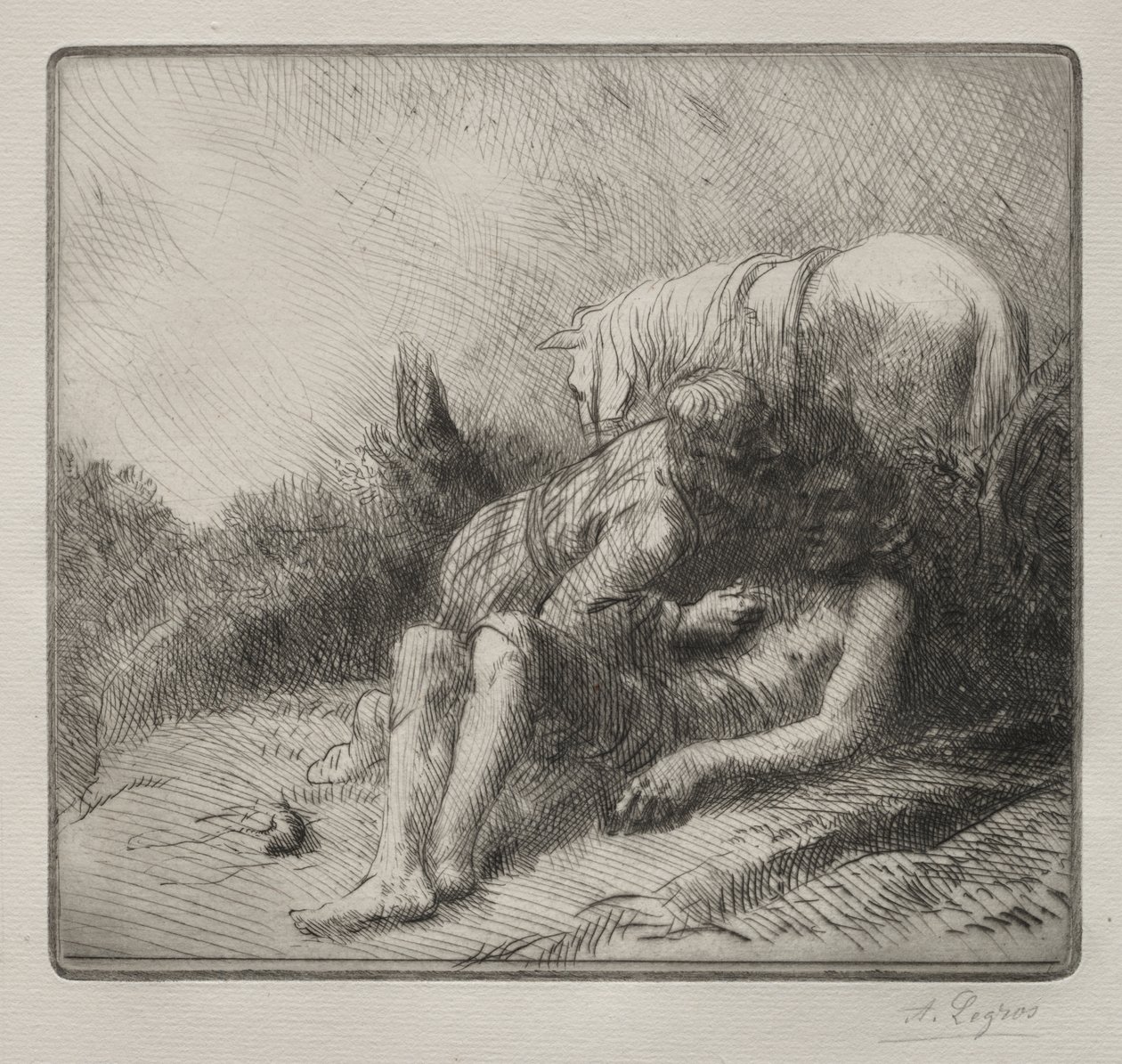 Le Bon Samaritain - Alphonse Legros
