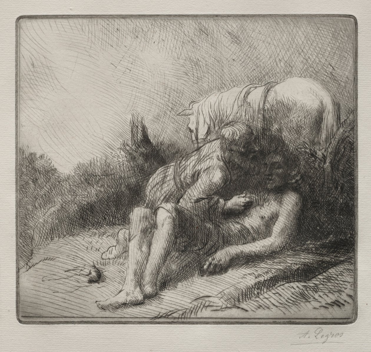 Le Bon Samaritain - Alphonse Legros