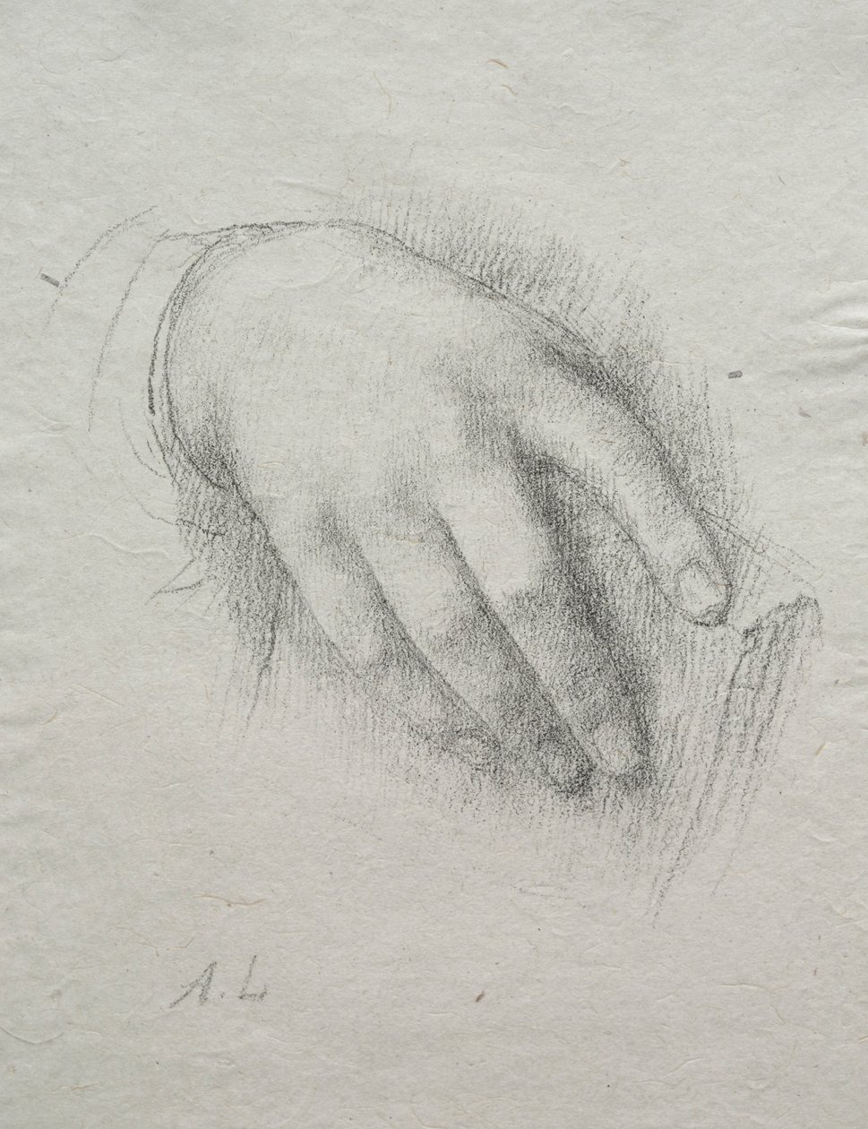 La main de Nora E. Legros - Alphonse Legros
